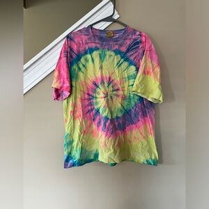 Rainbow Ice Cream Tie-dye